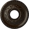Ekena Millwork Palmetto Ceiling Medallion (Fits Canopies up to 4 7/8"), 12 1/8"OD x 3 1/2"ID x 1"P, Bronze CM12PMBZS - alternate 1